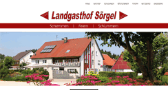 Desktop Screenshot of landgasthof-soergel.de